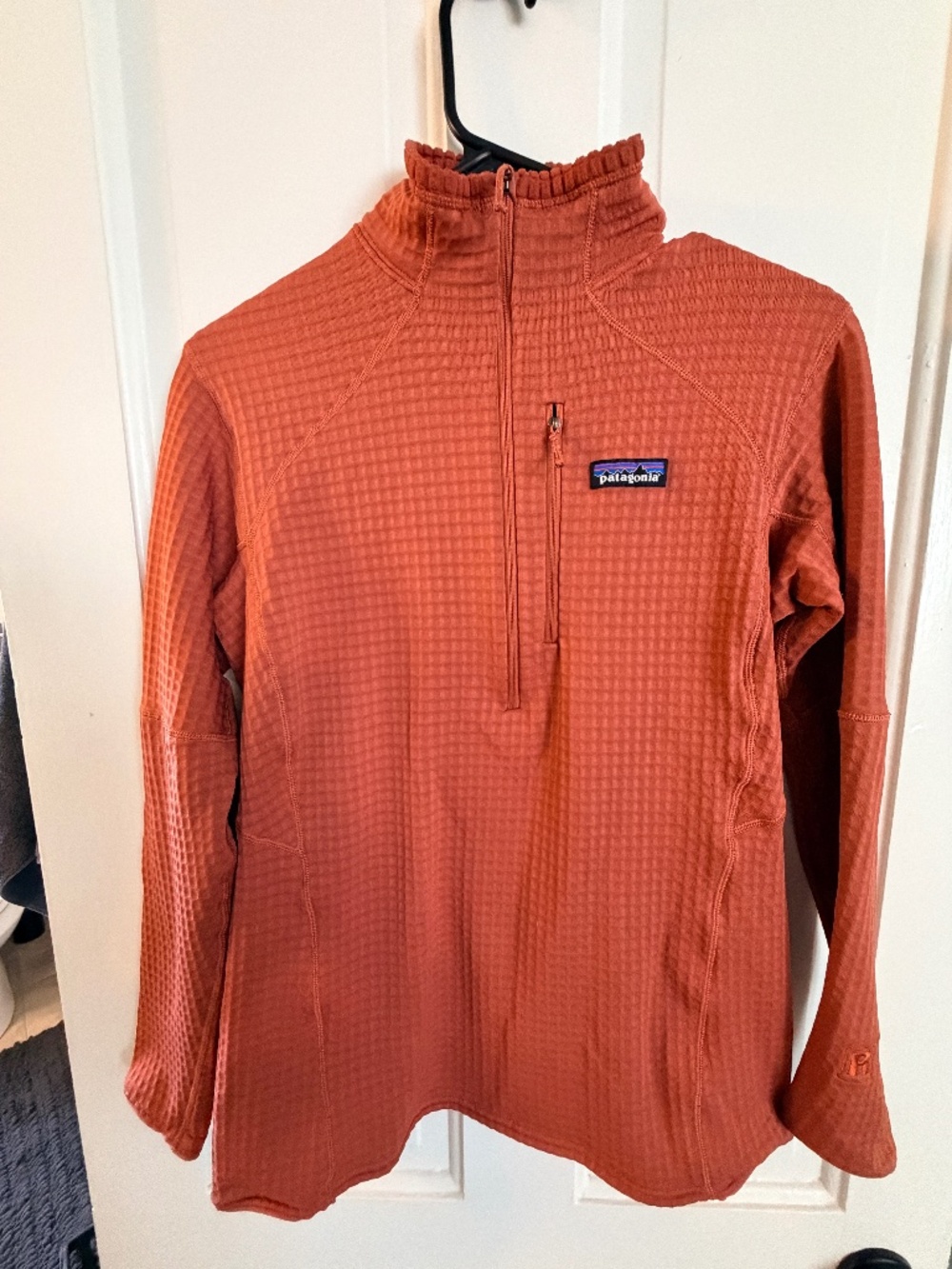 Patagonia Women's R1 Pullover Burl Red Medium